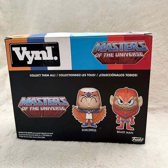 Funko Vynl MOTU Masters of the Universe Beast Man and Sorceress Limited Edition - Picture 4 of 8